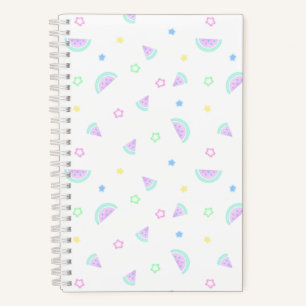 Carnet Pastèque pastel