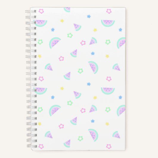 Carnet Pastèque pastel (Recto)