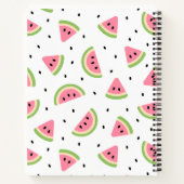 Carnet Pastèque Rose, Pâtes De Pâques, Votre Nom (Dos)