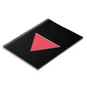 Carnet Pastèque sur résistance inversée au triangle rouge (Côté gauche)