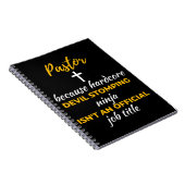 Carnet Pasteur Because Hardcore Devil Stomping Ninja (Côté Droit)