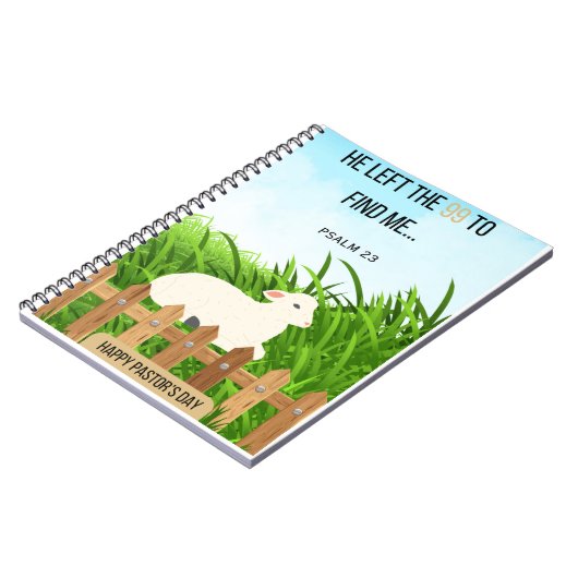 carnet pasteur, carnet mouton, psaumes23 (Côté gauche)