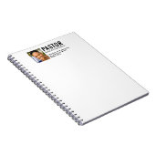 Carnet Pasteur d'église de photo moderne (Côté Droit)