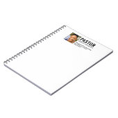 Carnet Pasteur d'église de photo moderne (Côté gauche)