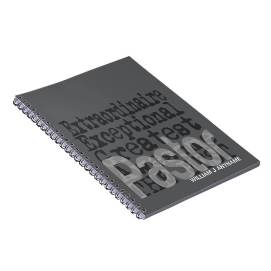 Carnet Pastor Extraordinaire CUSTOM (Côté Droit)