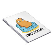 Carnet Patate de Canapé Blague de Patate Drôle (Côté Droit)