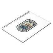 Carnet Patch brodé Jésus Regardez Patch brodé Jésus (Côté gauche)