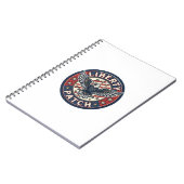 Carnet Patch de liberté patriotique Broderie (Côté gauche)