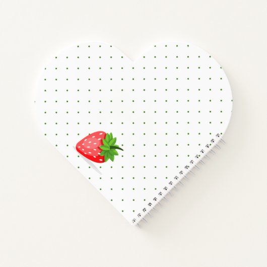 Carnet Patch fraise (Dos)