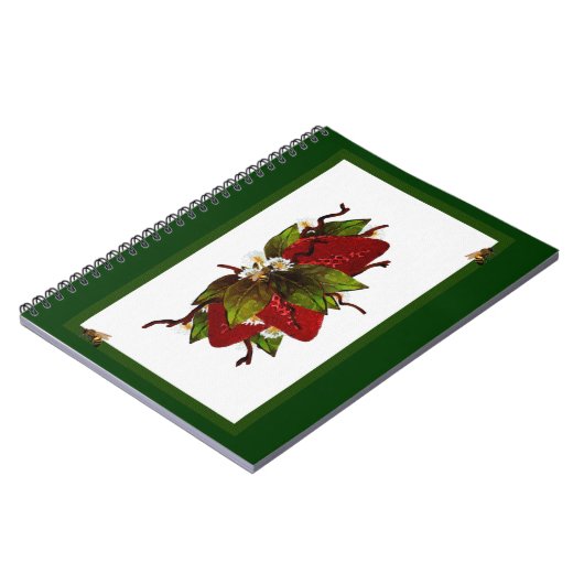 Carnet Patch fraise (Côté gauche)