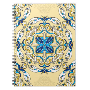 Carnet Patchwork Arabe Floral Texture Vintage