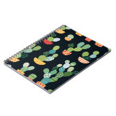 Carnet Patchwork Cactus Plantes Motif sans couture (Côté gauche)