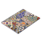 Carnet patchwork de carreaux d'origine espagnole Abstrait (Côté gauche)