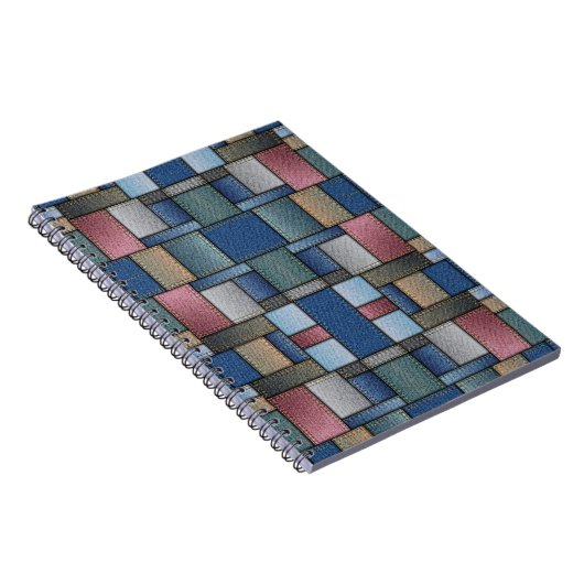 Carnet Patchwork Denim (Côté Droit)