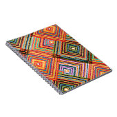 Carnet Patchwork Design avec Carrés aztèques. (Côté Droit)
