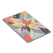 Carnet Patchwork Floral : Ornement Vintage (Côté Droit)