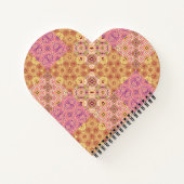 Carnet Patchwork Géométrique Rétro (Dos)