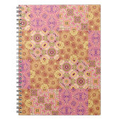 Carnet Patchwork Géométrique Rétro (Devant)
