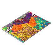 Carnet Patchwork indien turc festier Mandala (Côté gauche)