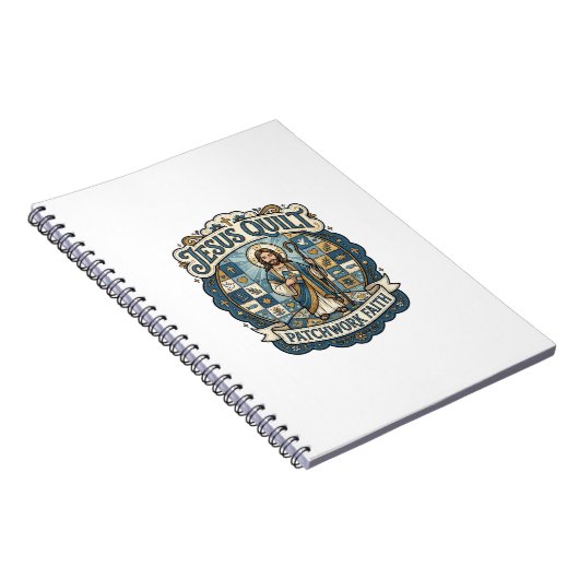 Carnet Patchwork Jésus Foi Patchwork Jésus  (Côté Droit)