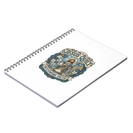Carnet Patchwork Jésus Foi Patchwork Jésus  (Côté gauche)
