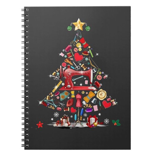 Carnet Patchwork Joyeux Noël Arbre Patchwork Quilting (Devant)