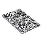 Carnet Patchwork noir et blanc 04 de motif (Côté Droit)