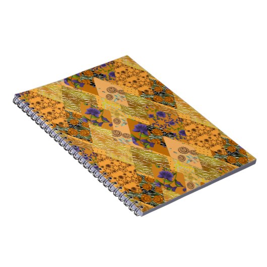 Carnet Patchwork, rétro (Côté Droit)
