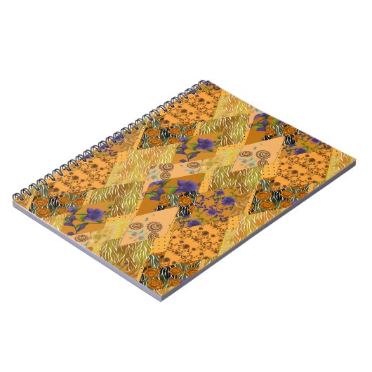 Carnet Patchwork, rétro (Côté gauche)