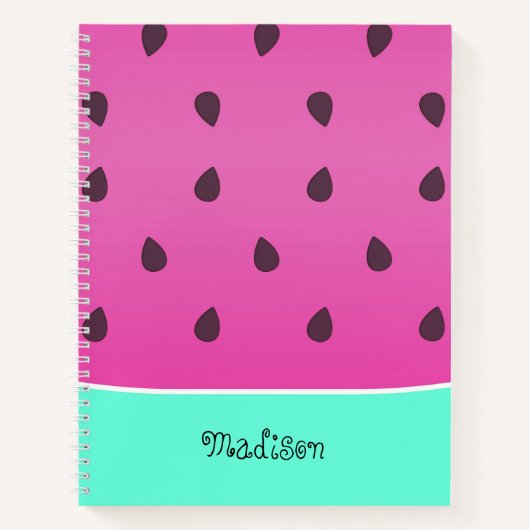 Carnet Pâte de pastèque | Ordinateur portable Spiral Pers (Devant)