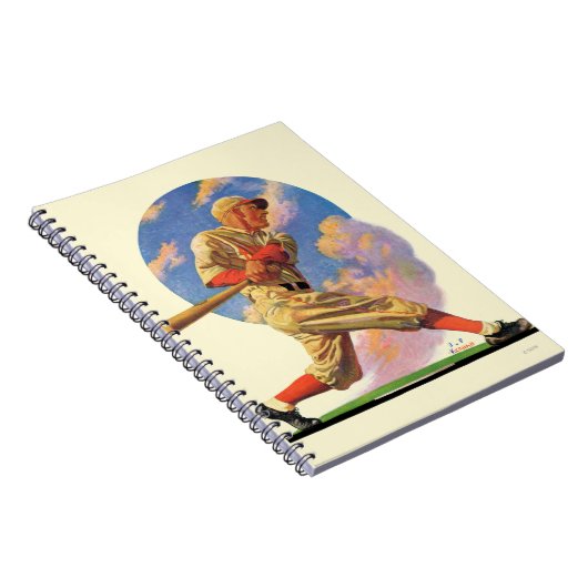 Carnet Pâte lisse de base-ball (Côté Droit)