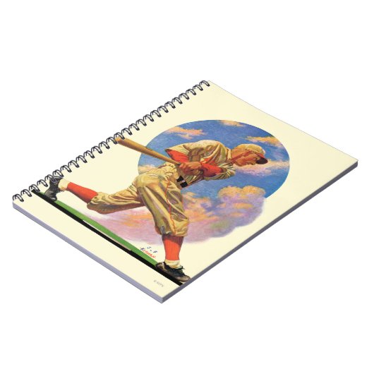 Carnet Pâte lisse de base-ball (Côté gauche)