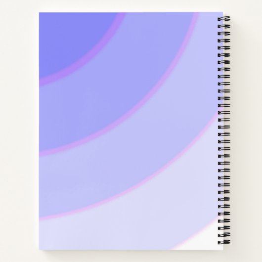 Carnet Pâte motif torse ombre Lilac & violet (Dos)