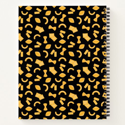 Carnet Pâtes italiennes (Dos)