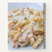 Carnet Pâtes Photo Alimentation personnalisée (Dos)