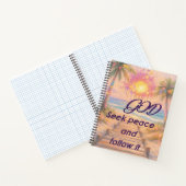 Carnet Path of Peace: Grace at Sunset (Intérieur)