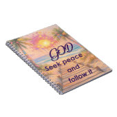 Carnet Path of Peace: Grace at Sunset (Côté Droit)