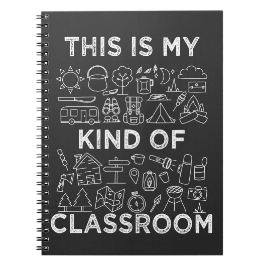 Carnet Pathfinders Camping Extérieur Scout Leader Classe (Devant)