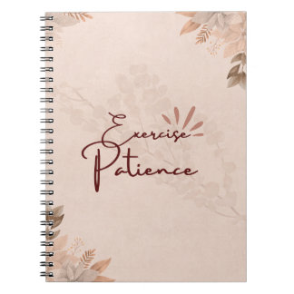 Carnet Patience de l'exercice | Convention régionale de 2