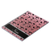 Carnet Patinage artistique nommé fait sur commande de (Côté gauche)