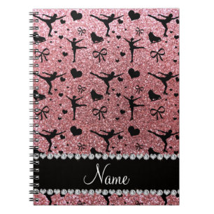 Carnet Patinage artistique nommé fait sur commande de