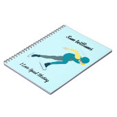 Carnet Patinage de vitesse (Côté gauche)