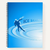 Carnet Patinage sur glace (Devant)