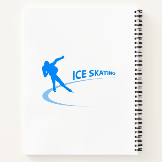 Carnet Patinage sur glace (Dos)