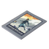 Carnet Patinage sur glace - Poster du Promo olympique de  (Côté gauche)