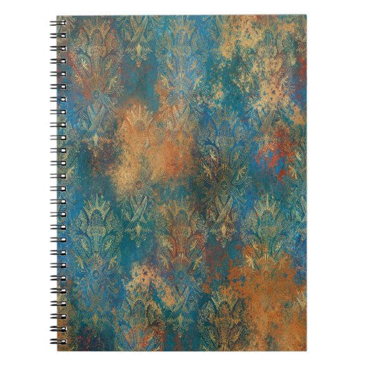 Carnet Patine sarcelle Cooper (Devant)