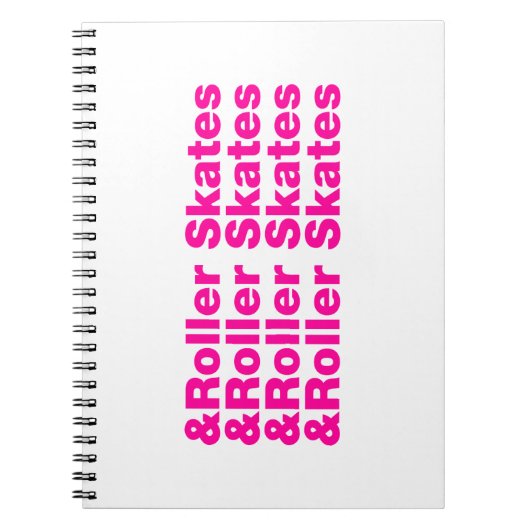 Carnet & Patins à rouleaux (Devant)