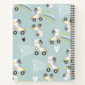 Carnet Patins à rouleaux avec une affirmation positive (Dos)