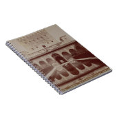 Carnet Patio de los Arrayanes, Alhambra, c.1875-80 (sépia (Côté Droit)