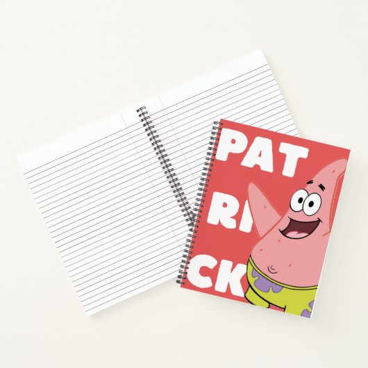 Carnet Patrick Star Inspired Notebook  (Intérieur)